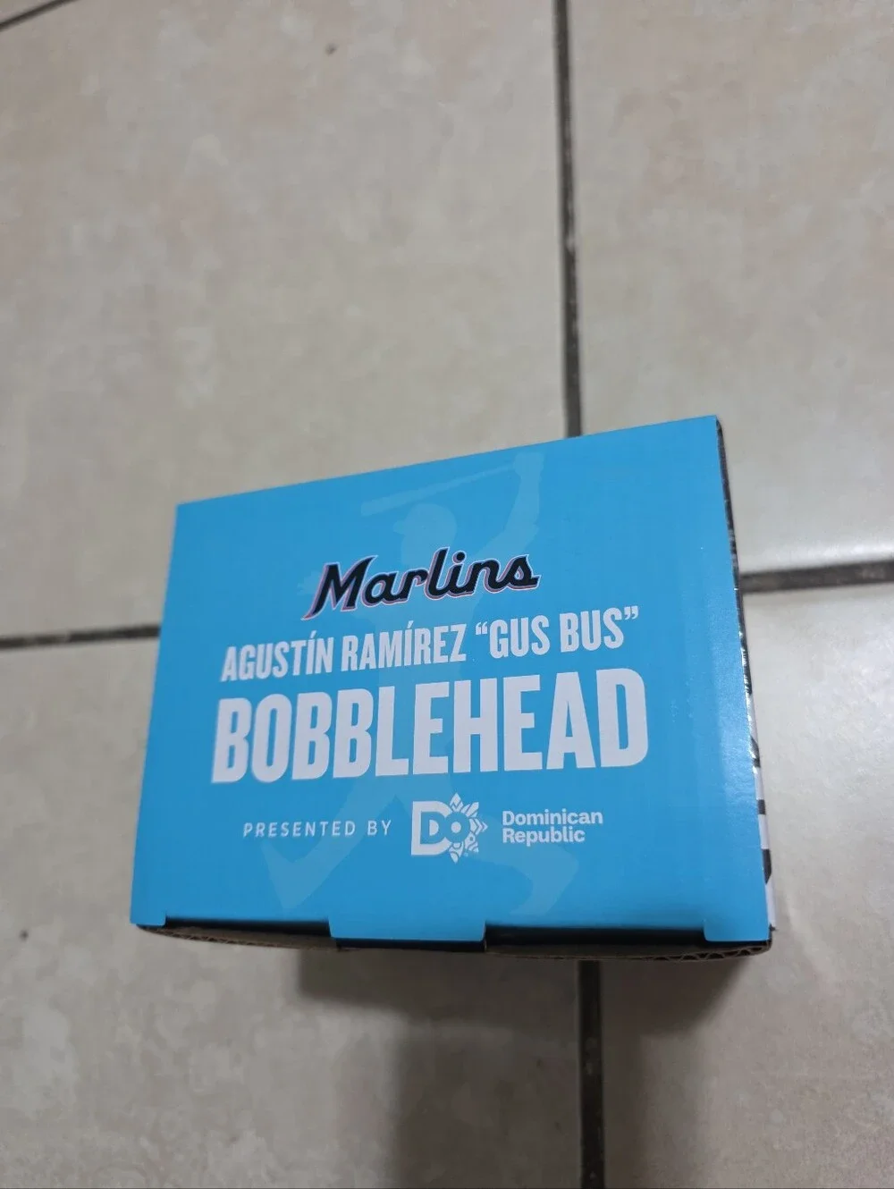 Baseball Bobblehead Box - Agustin Ramirez 'Gus Bus'